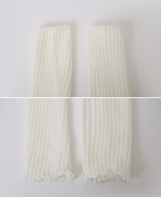 #Soft Rib Knit Leg Warmer (4color)