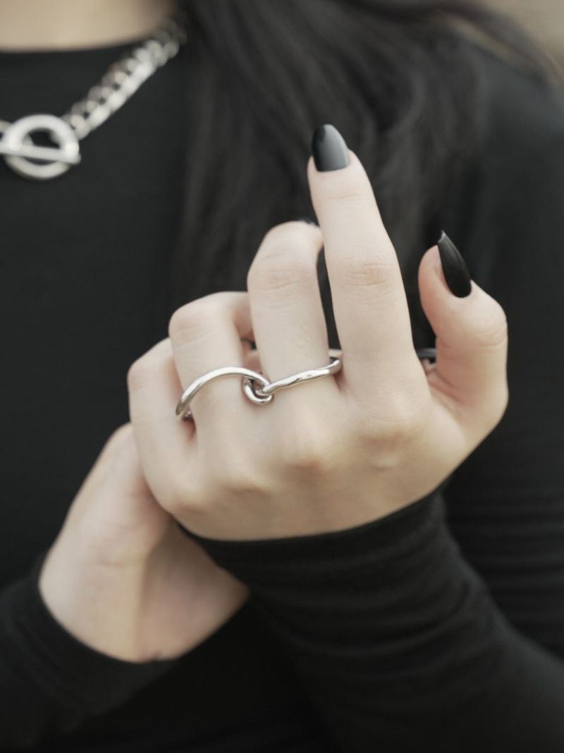 no.57 ring silver (#11 size)