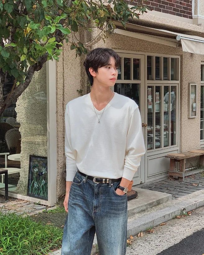 Lovent Basic V-neck Knit