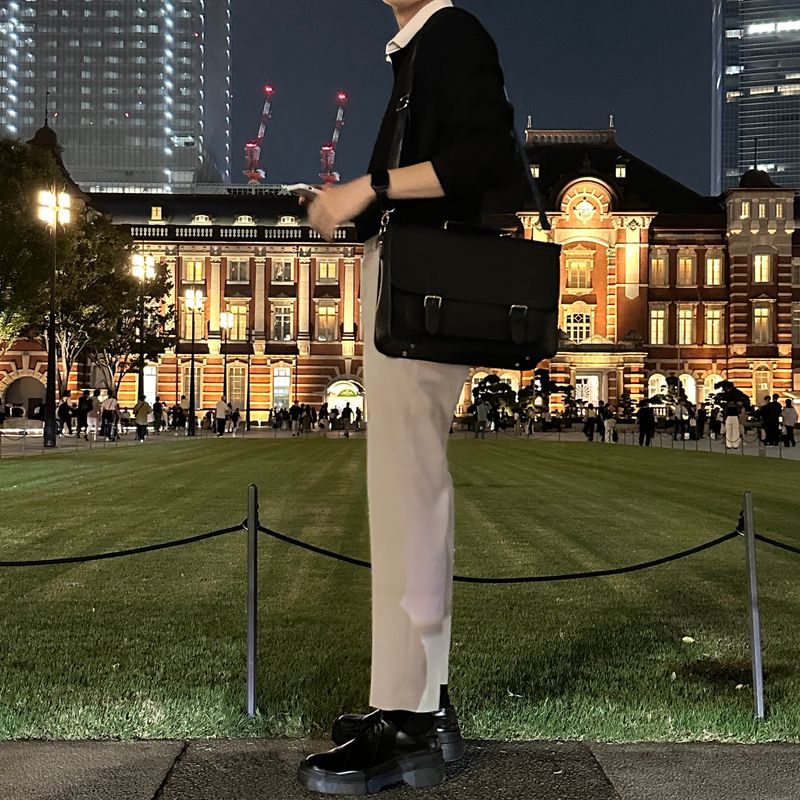 ファーストサイドバンディングハーフレンススラックス