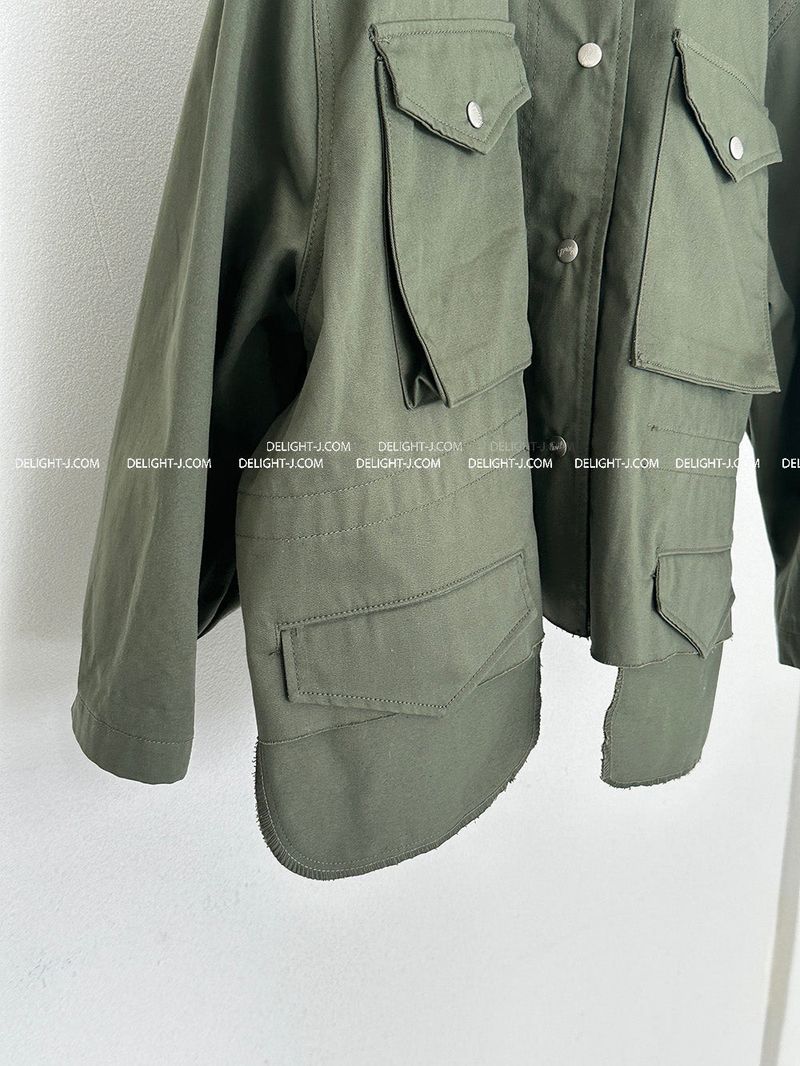 Neco Big Pocket Mini Bomber Jacket