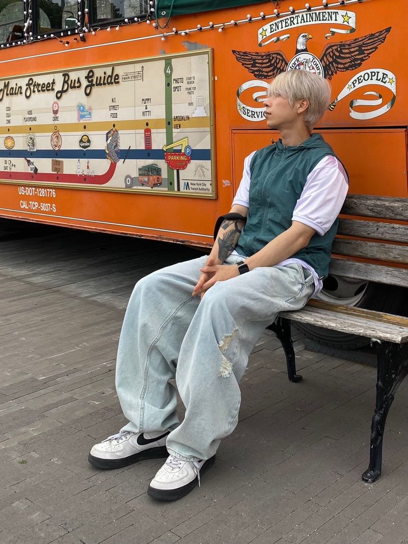 Snow This' Balloon Denim Pants 2C