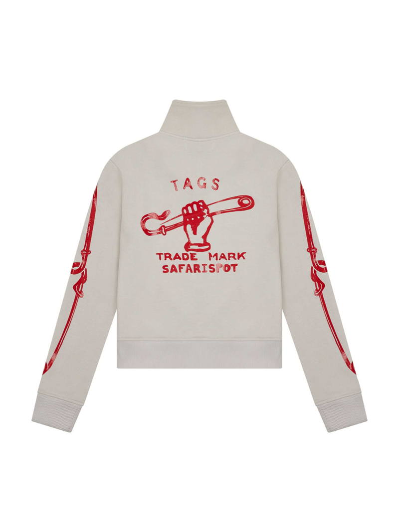 1/2 SAFETY EURO ZIP UP (BEIGE)