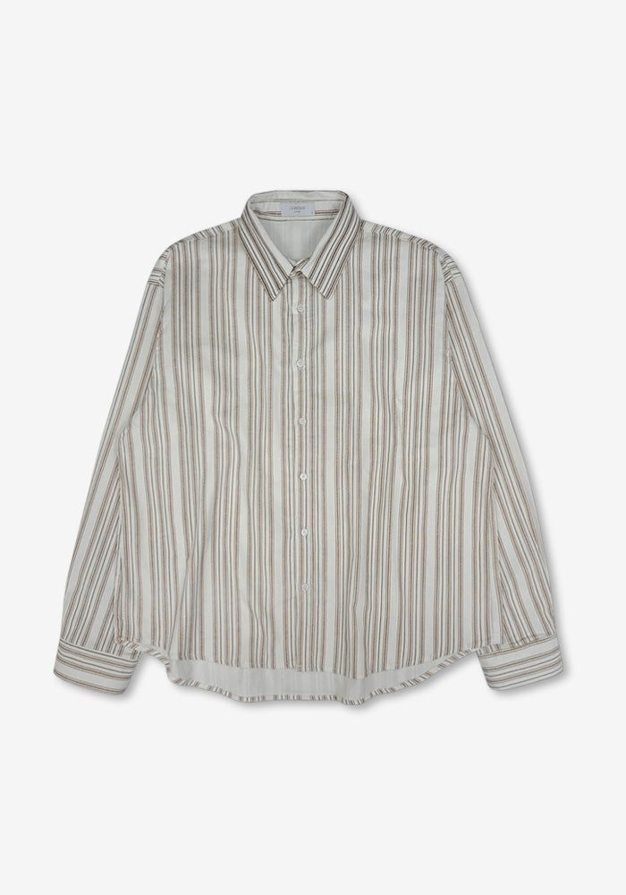 LL Stripe Pattern Long Shirts