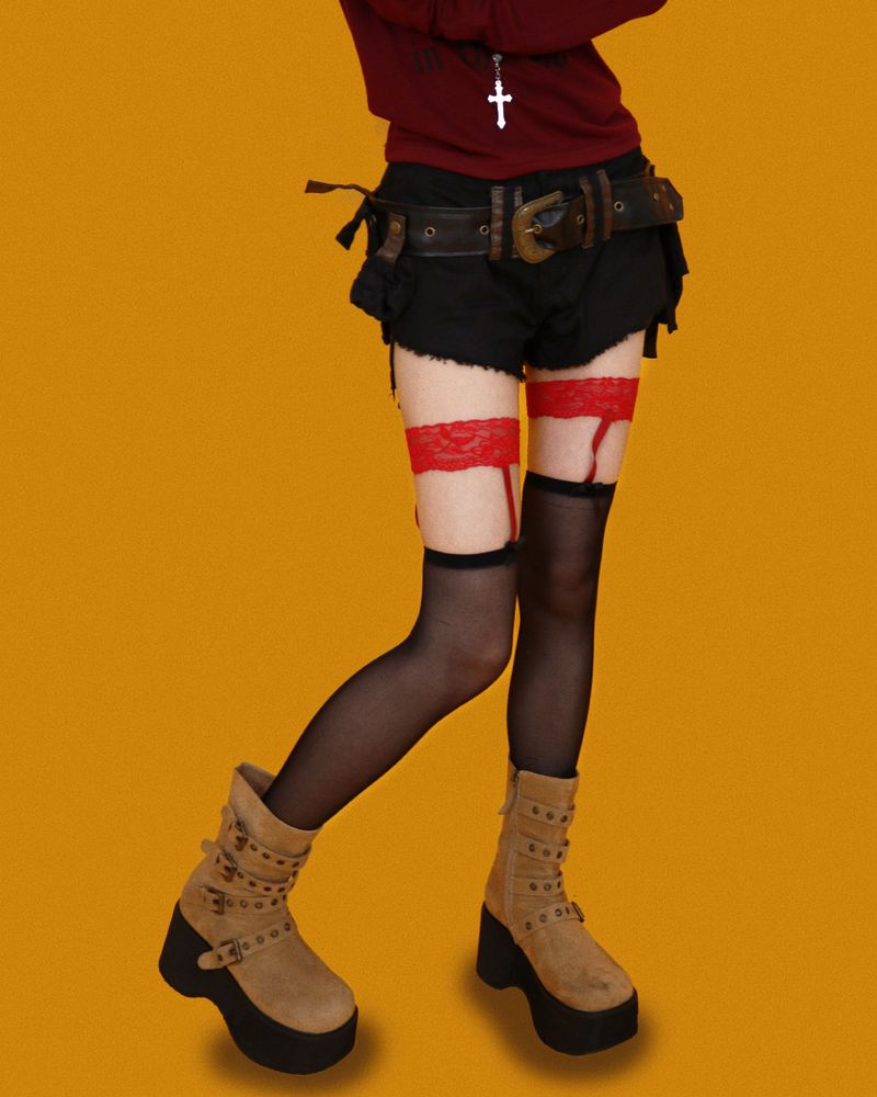 hit pocket belt shorts