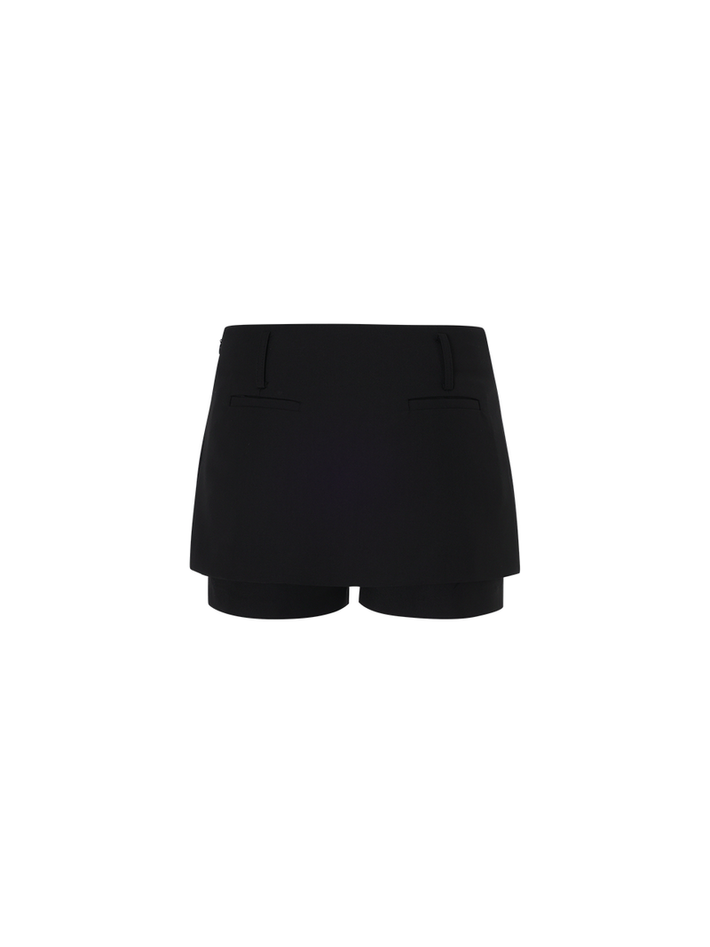 Moa skirt pants (Black)
