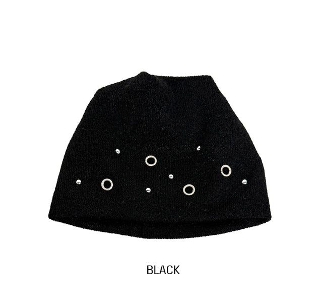 Eyelet Hotfix Beanie