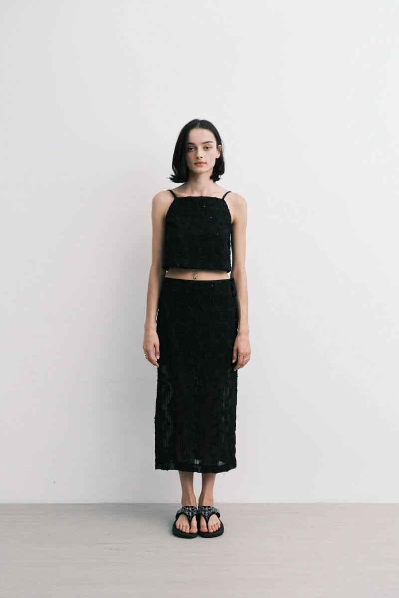 rose top (black)