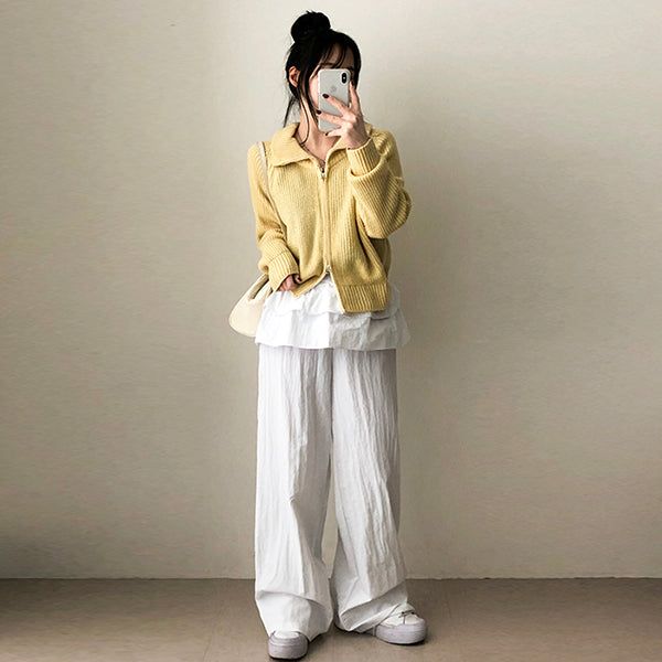 Nied Layered cancan skirt pants