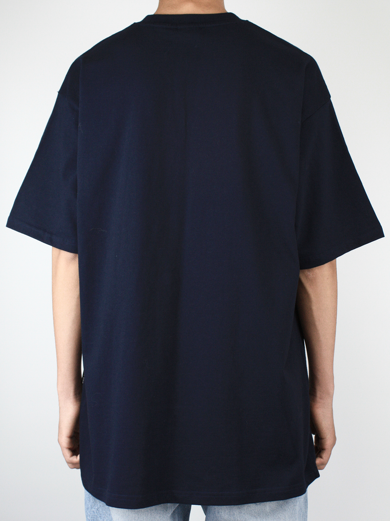 Gradation_Logo Short Sleeve Tee NAVY