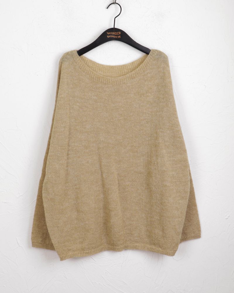 Hetch Spring Alpaca Wool Lip Neck Knit