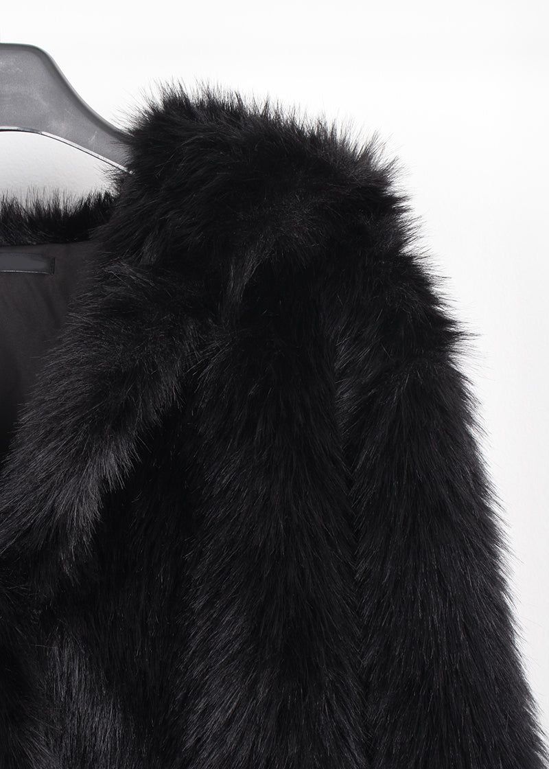 HOLIDAY HOOD FUR JACKET