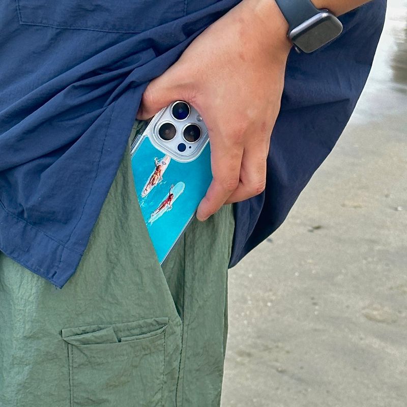 Surfing Girls Case (Jelly Hard)