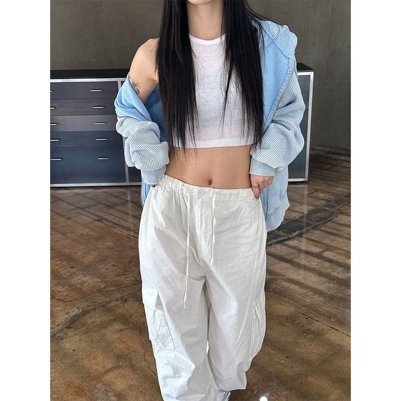 [S/S] Crop round neck sleeveless(5color)