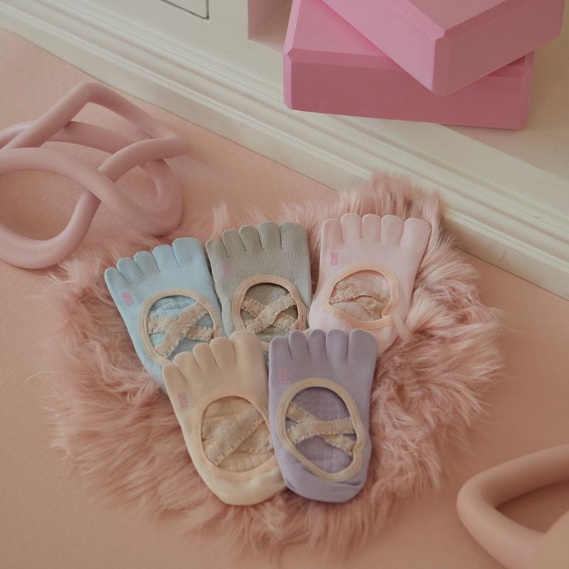 BALLET NON- SLIP SOCKS /FULL TOE - 5 COLORS