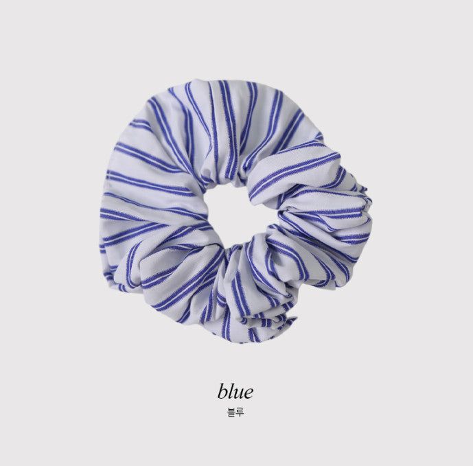 Stripe Hair Scrunchie (3color)