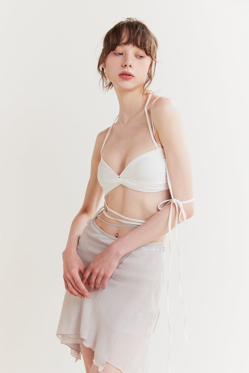 MERMAID BIKINI white