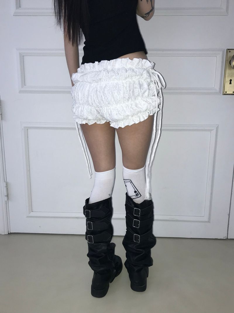 shushu shirring shorts(2 color)