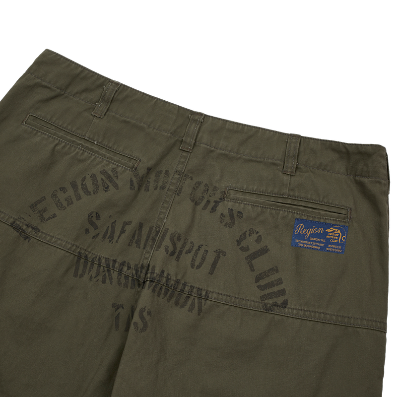  REGION MOTORS CLUB MILLITARY PANTS (OLIVE)