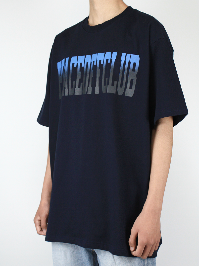 Gradation_Logo Short Sleeve Tee NAVY