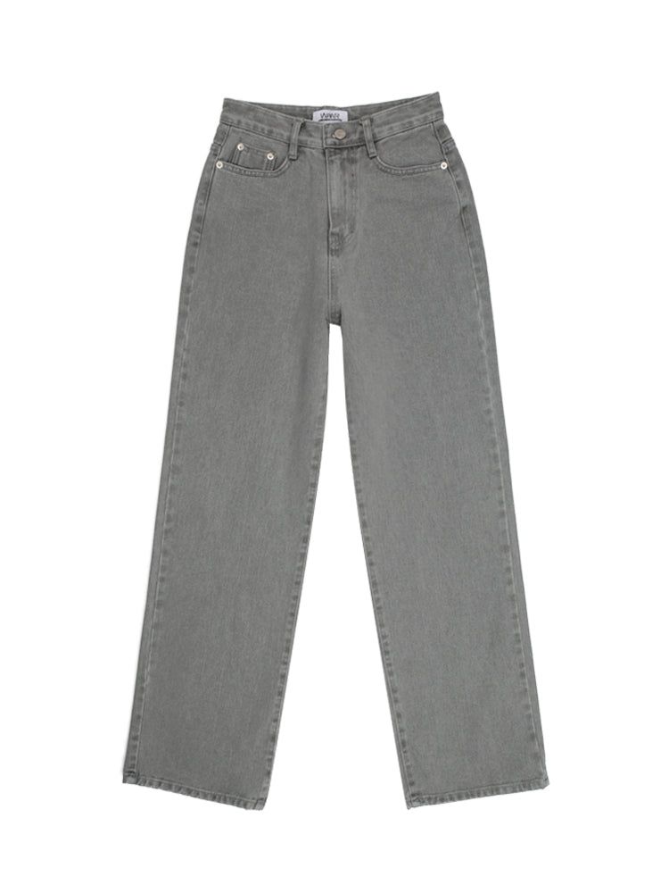 W50 WIDE DENIM PANTS_GRAY