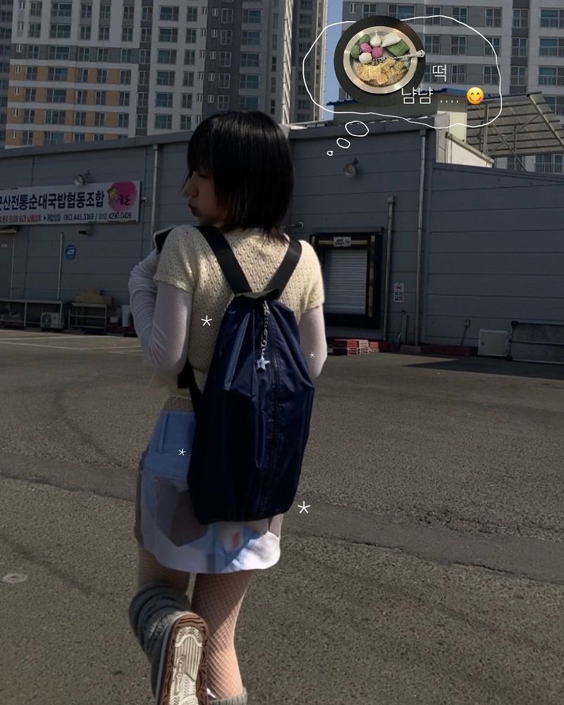Folding backpack (N)