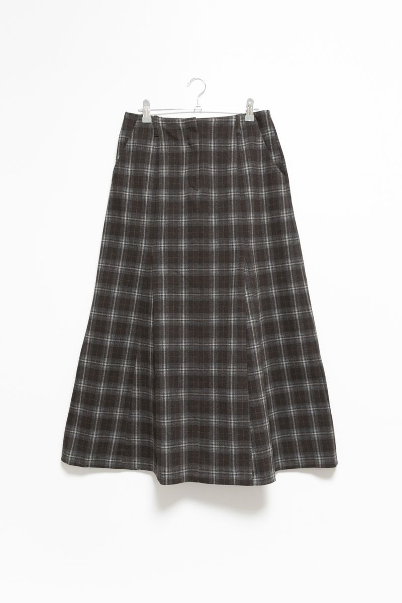 check low long skirt(2colors)