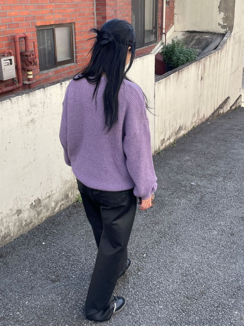 Subdued leather pants