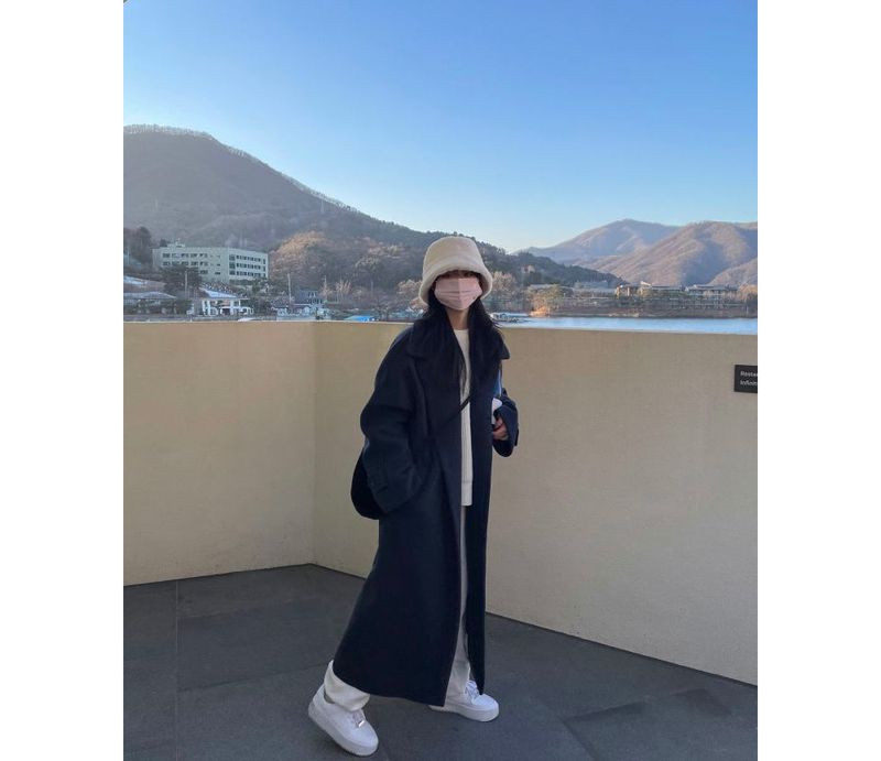 Fur bucket hat