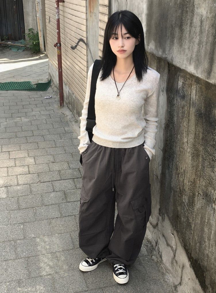 unbutty（アンバティ）の「bambu slim knit t（Tops）」