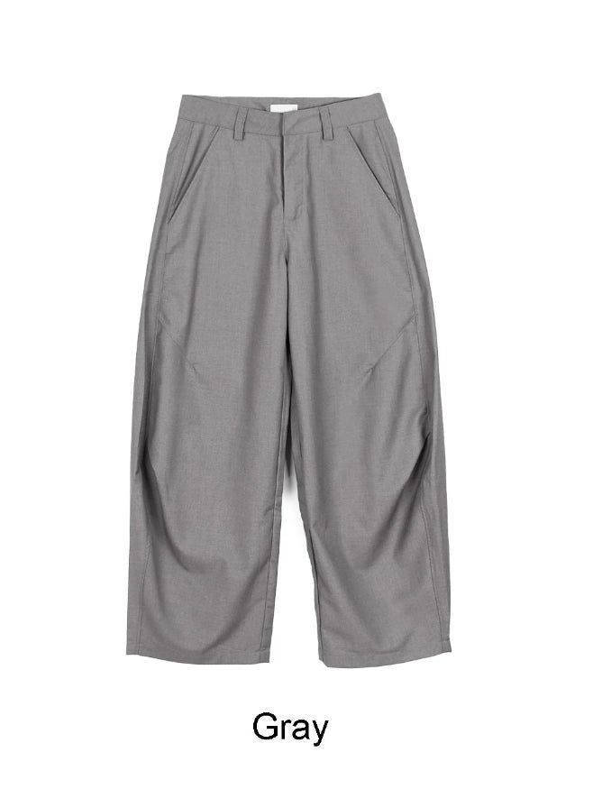 Lupen Pintuck Balloon Slacks