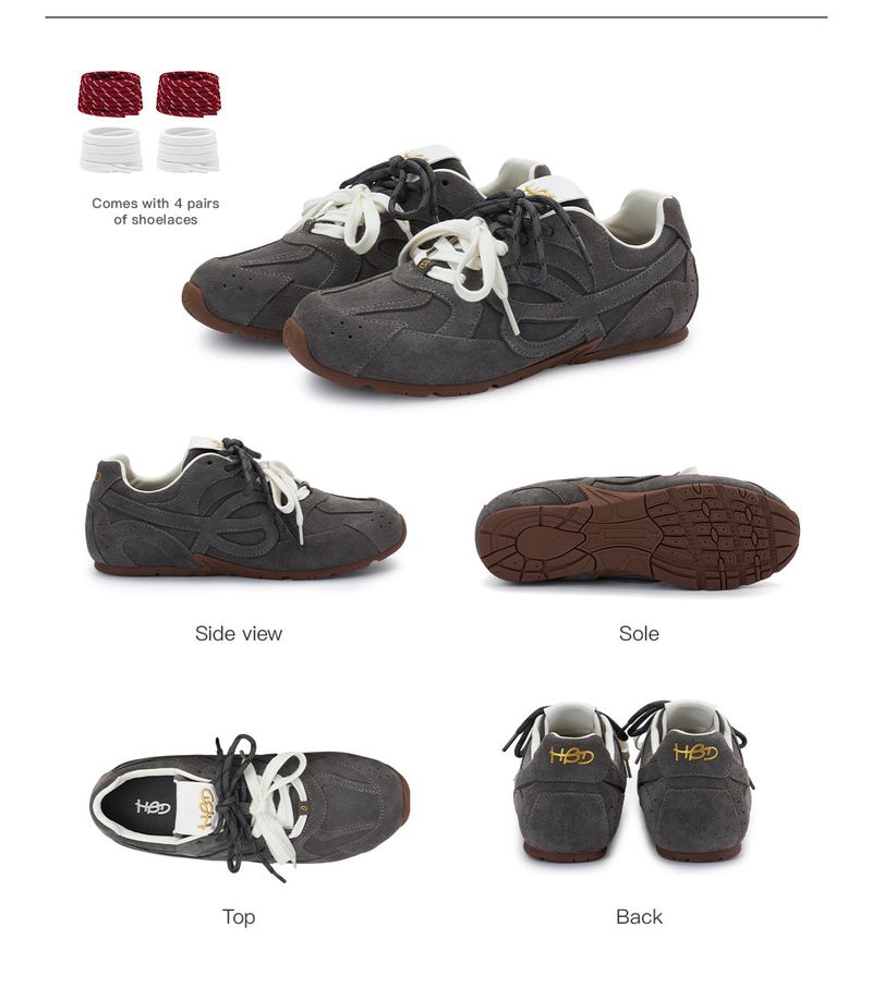HBD "Little Puff" Thin-Soled Casual Shoes