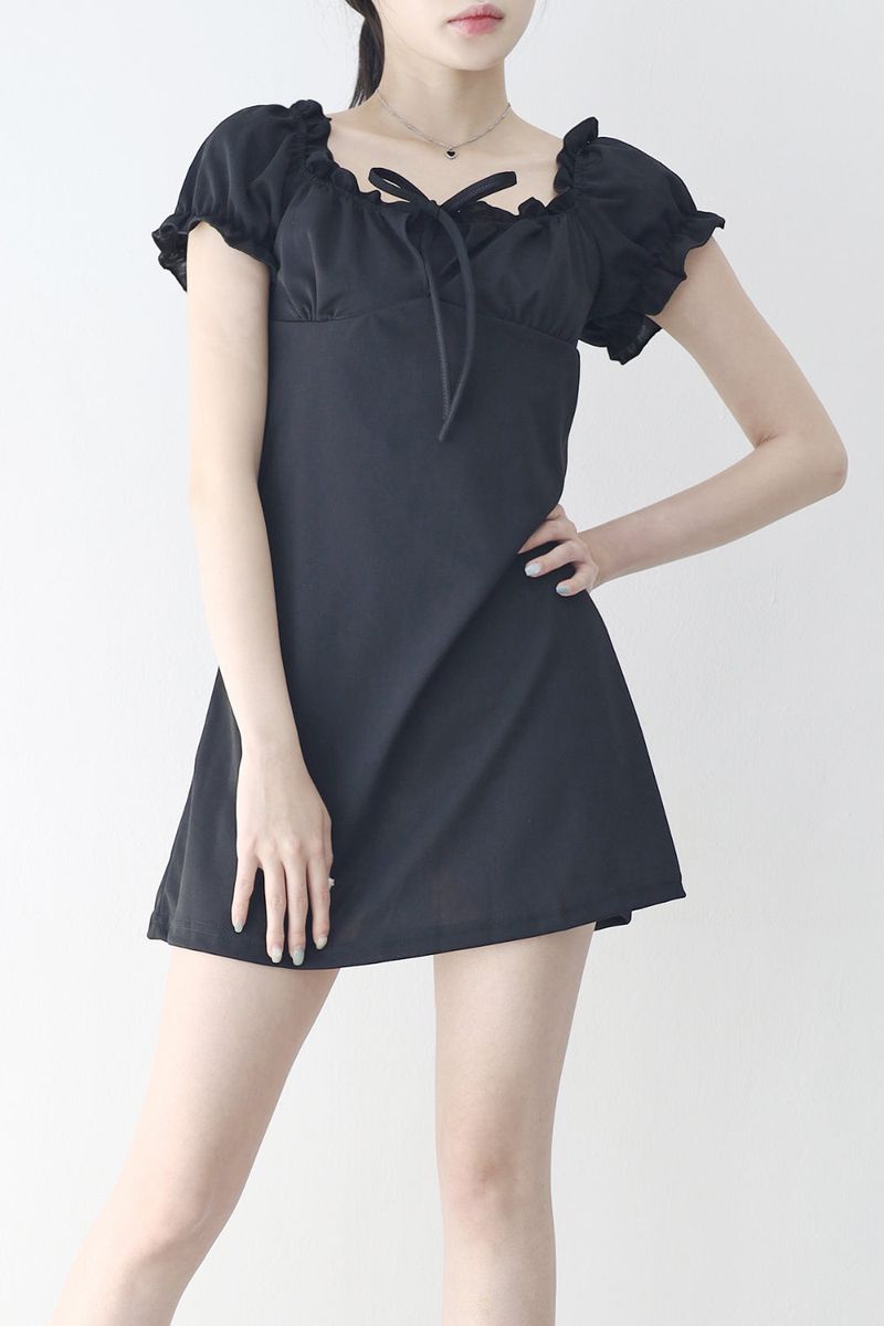 NONCODE（ノンコード）の「Verissa shirring puff one-piece（Dresses）」