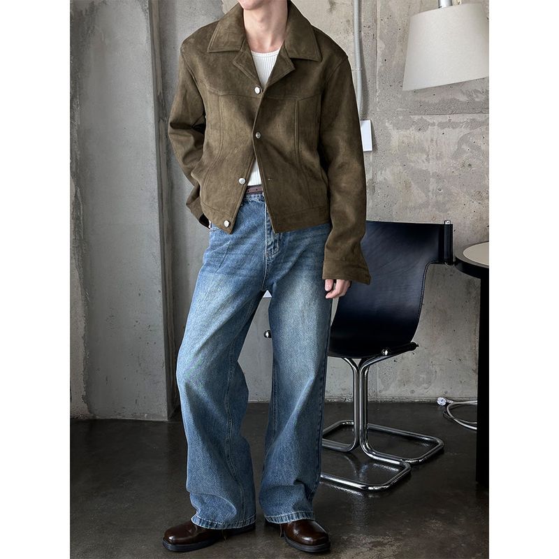  [S/S] Rough suede jacket(3color)