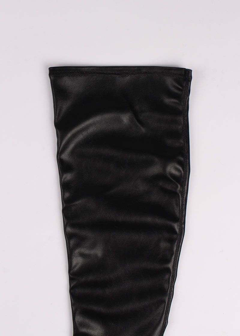 THIGH HIGH FLAT BOOTS