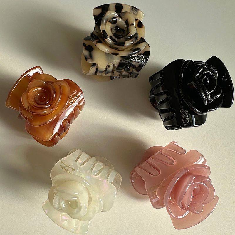 MOSXE（モスクス）の「ダブルローズヘアクリップ (5color)（ヘアアクセサリー）」