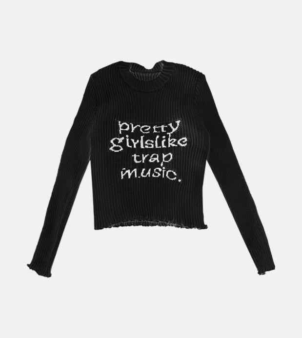 2000s grunge knit