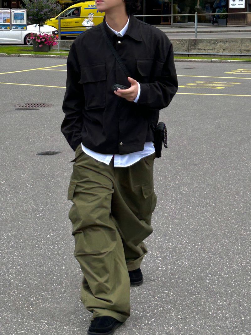 Y2K Military Cargo Pants 3C