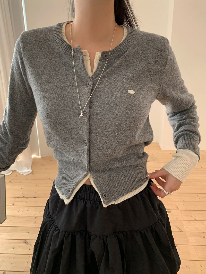 [MADE] MIETTE CASHMERE ROUND CARDIGAN