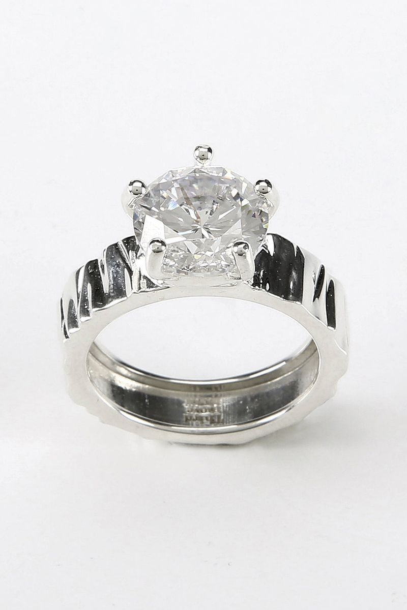 Crystal Cocktail Ring