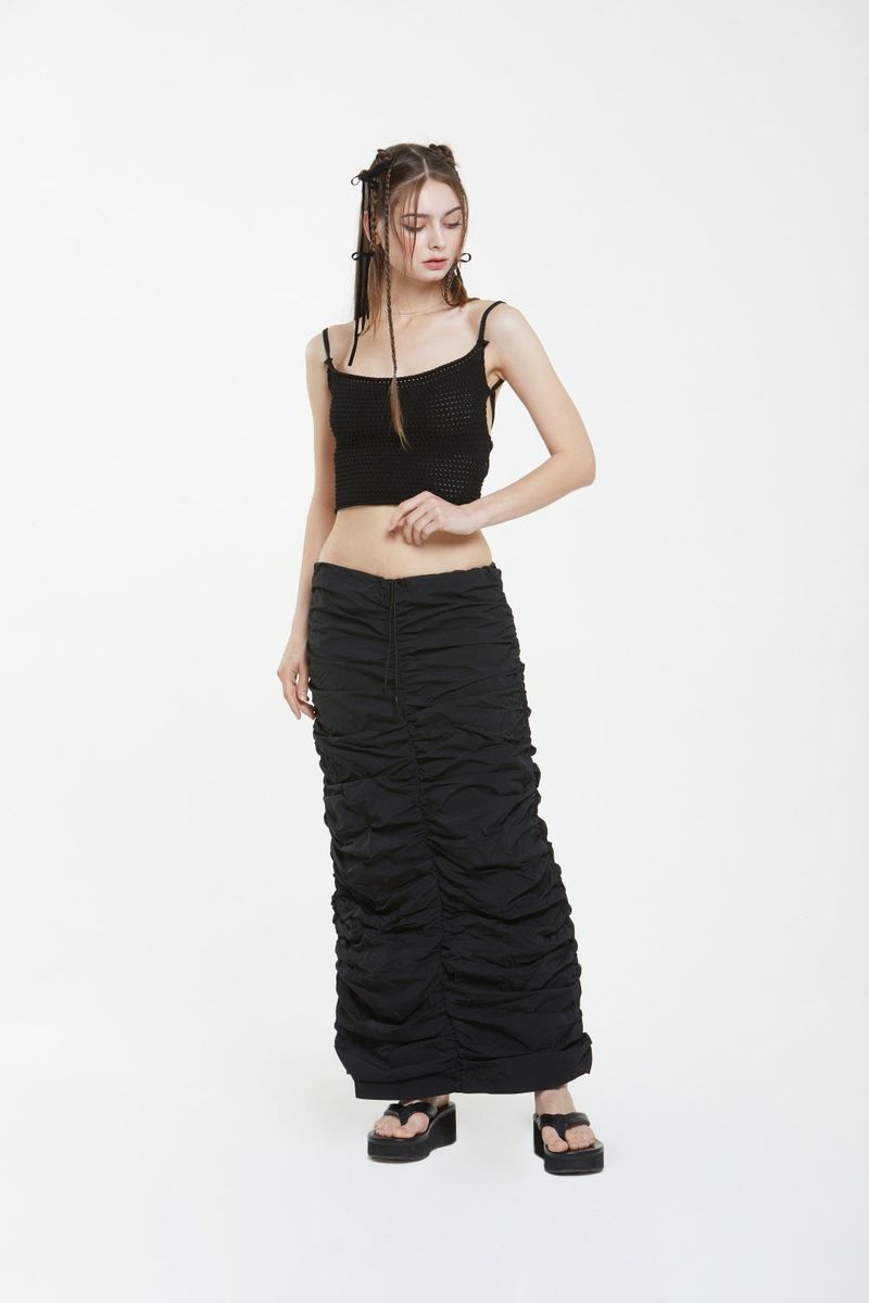 LOG MAXI SKIRT