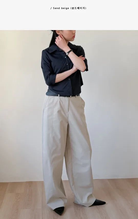 Probe Pintuck Wide Pants