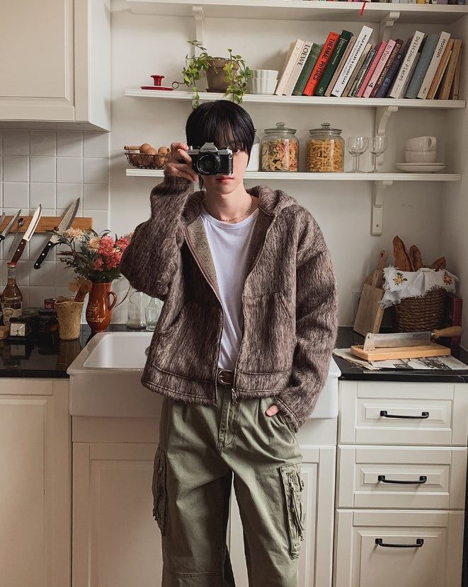 Warp Vintage Dyeing Balloon Cargo Pants