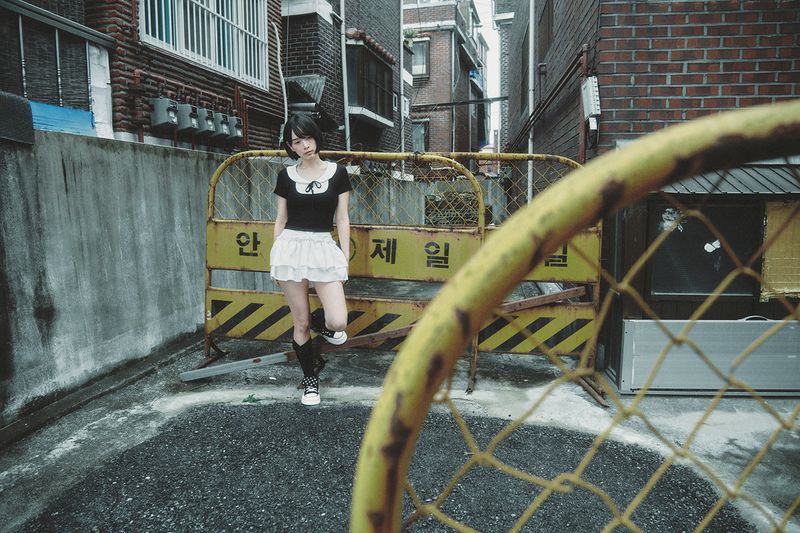 SAILOR RIBBON TOP BLACK