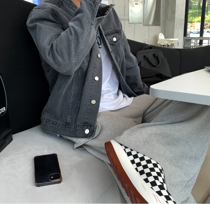 First Semi-Over China Denim Jacket