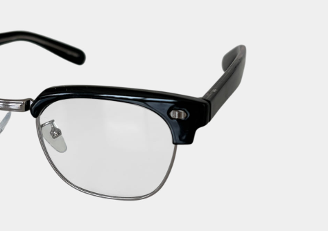 Fosville Classic Metal Half Frame Glasses