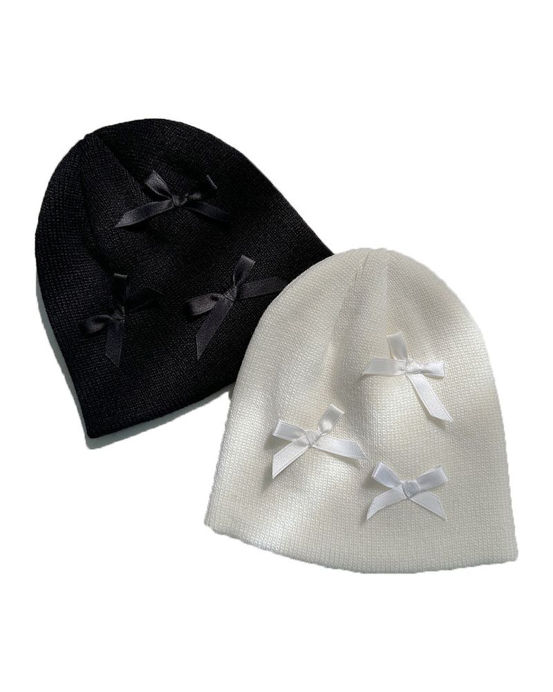 Ribbon beanie