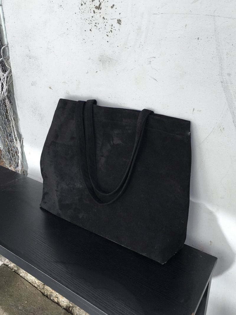 Muffin Suede Big Shopper Bag 3C