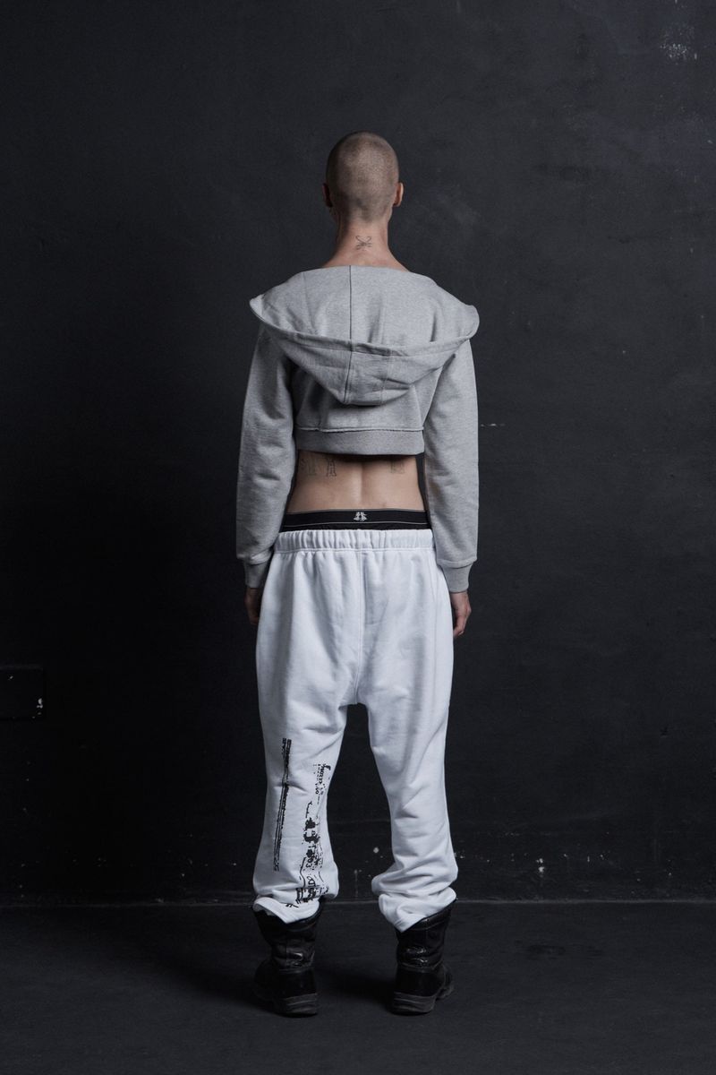 FR SPORTY SWEATPANTS WHITE