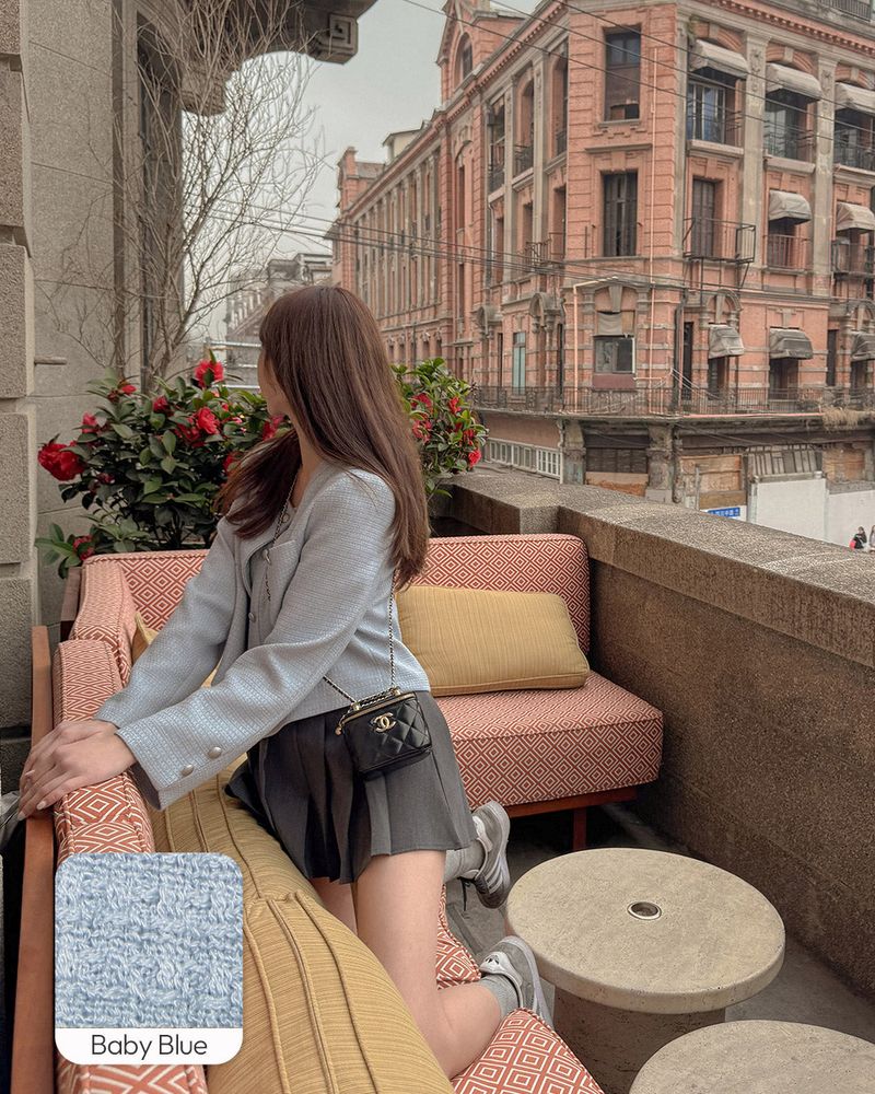 MAYBINS（メイビンス）の「Pir tweed jacket（Jackets/Outerwear）」